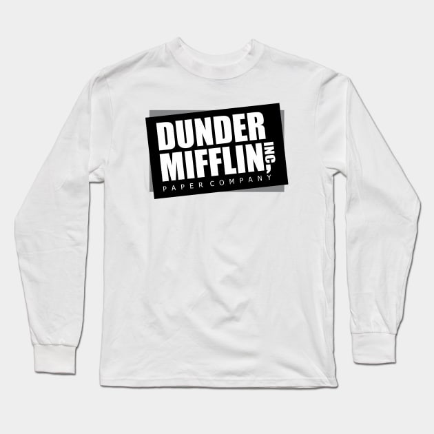 Dunder mifflin paper company Long Sleeve T-Shirt by AlonaGraph